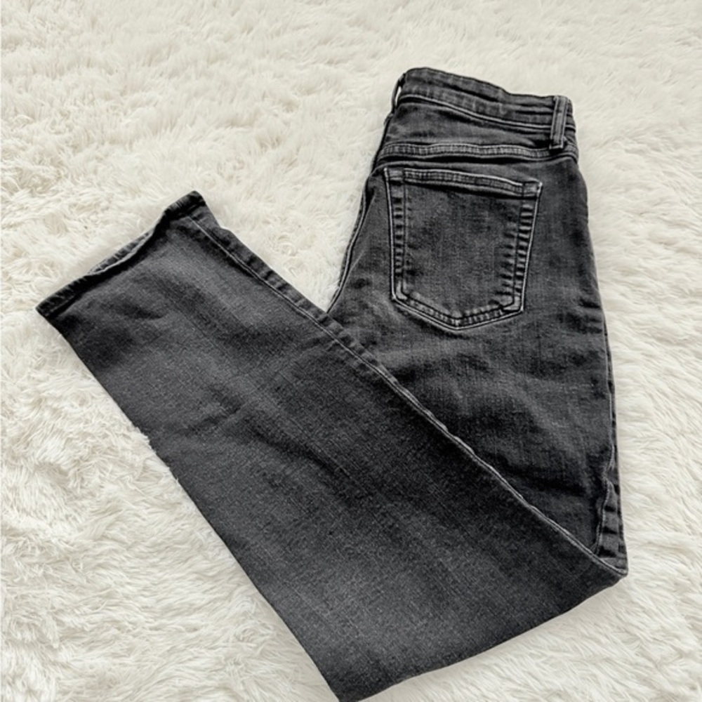 Free Assembly Classic Black Straight Leg Jeans